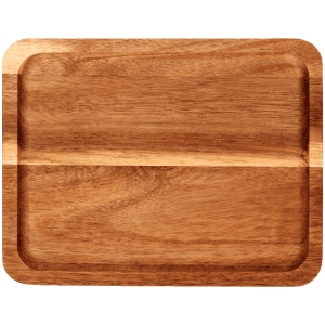 Acaciahouten bord