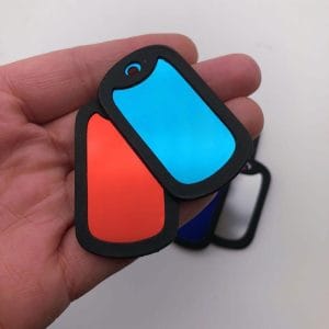 Dog tag beschermband